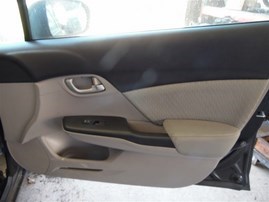 2014 Honda Civic LX 1.8L AT Black Sedan 1.8L AT #A24945